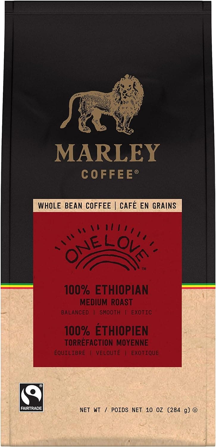 Marley Coffee One Love 100% Ethiopian Wholebean Coffee